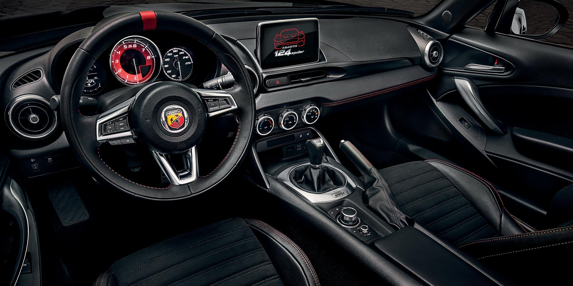 Recite Sympton education Abarth 124 Spider - Essence of performance | Abarth