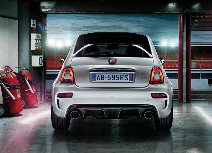 Abarth 595 store scorpion exhaust